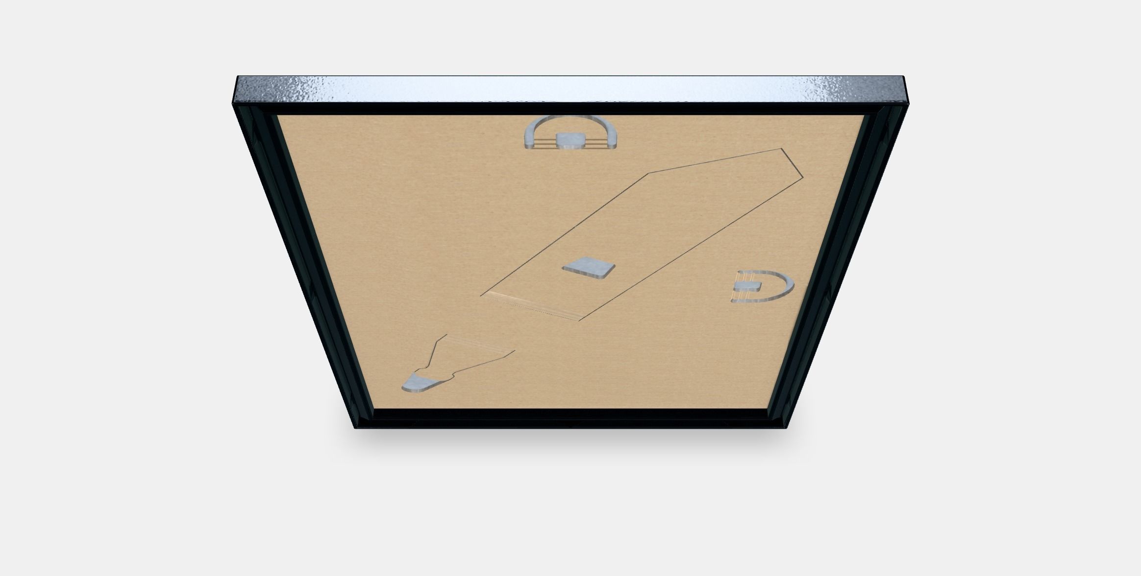 YLLEVAD picture frame Low-poly 3D model_5