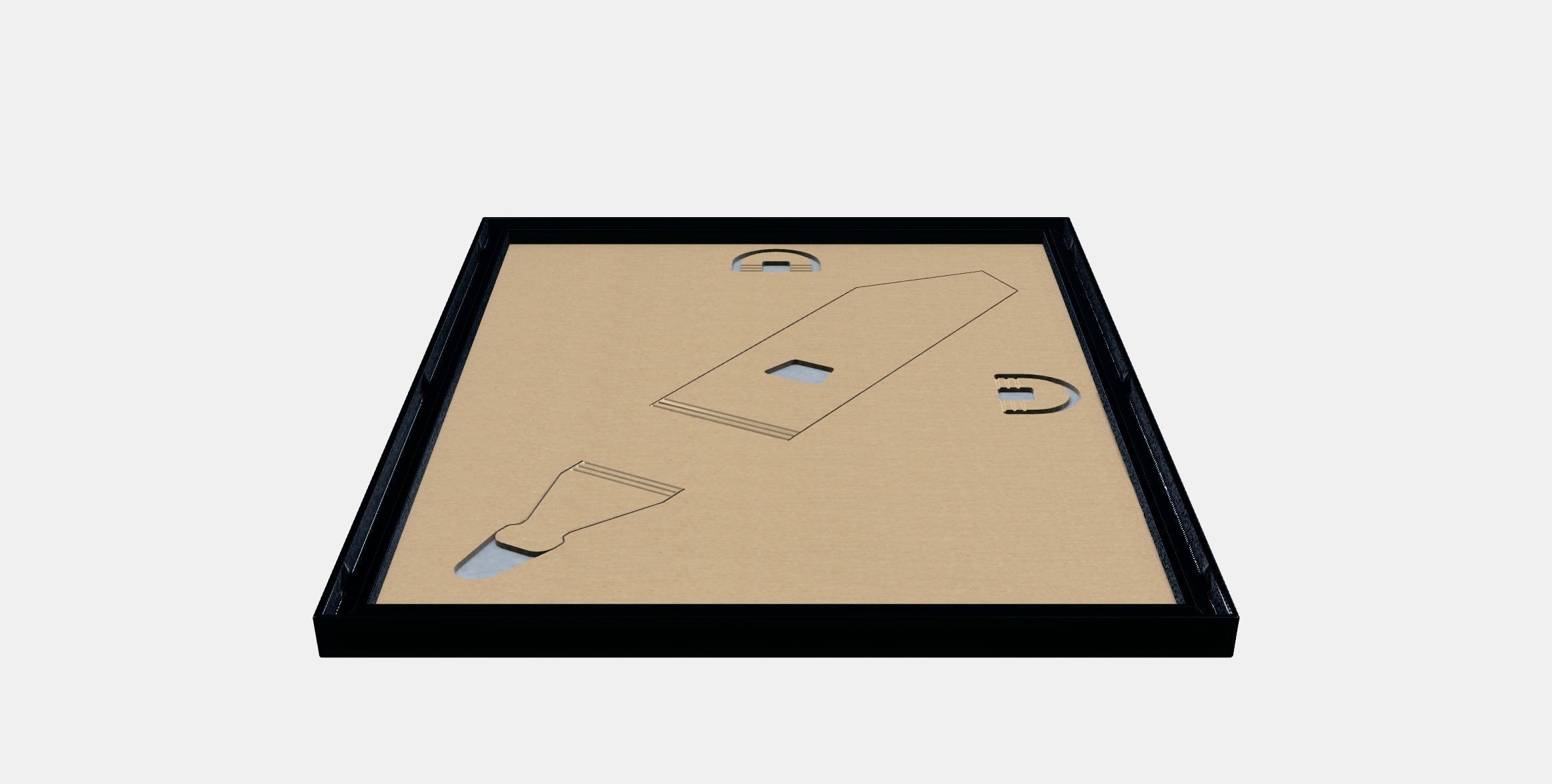 YLLEVAD picture frame Low-poly 3D model_12