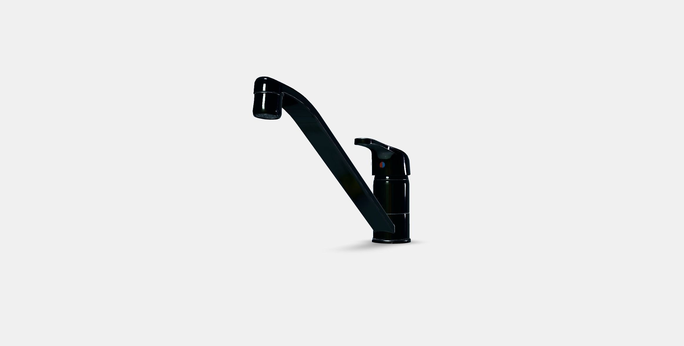 LAGAN singlelever mixer tap kitchen Low-poly 3D model_12