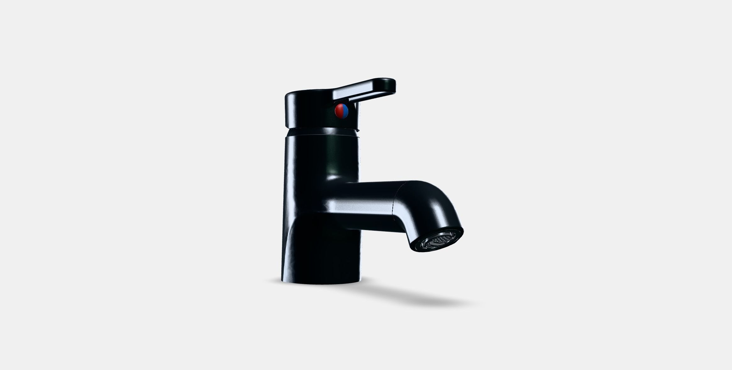 SALJEN mixer tap washbasin 3D model_2