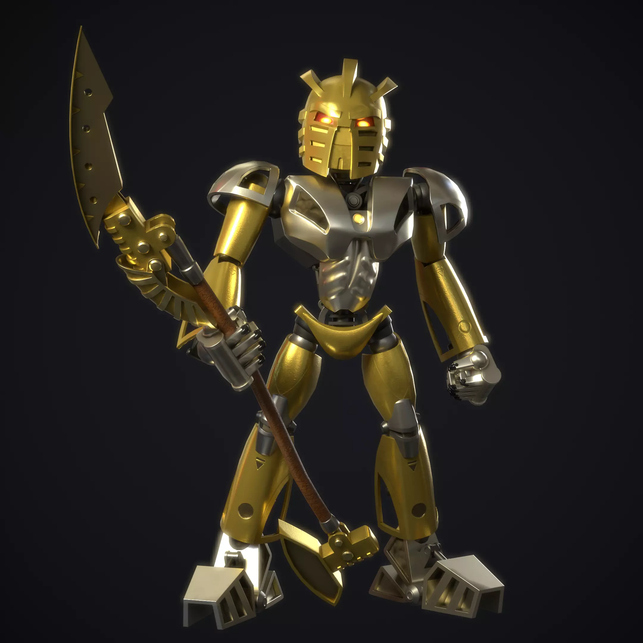 Takanuva Free low-poly 3D model_0