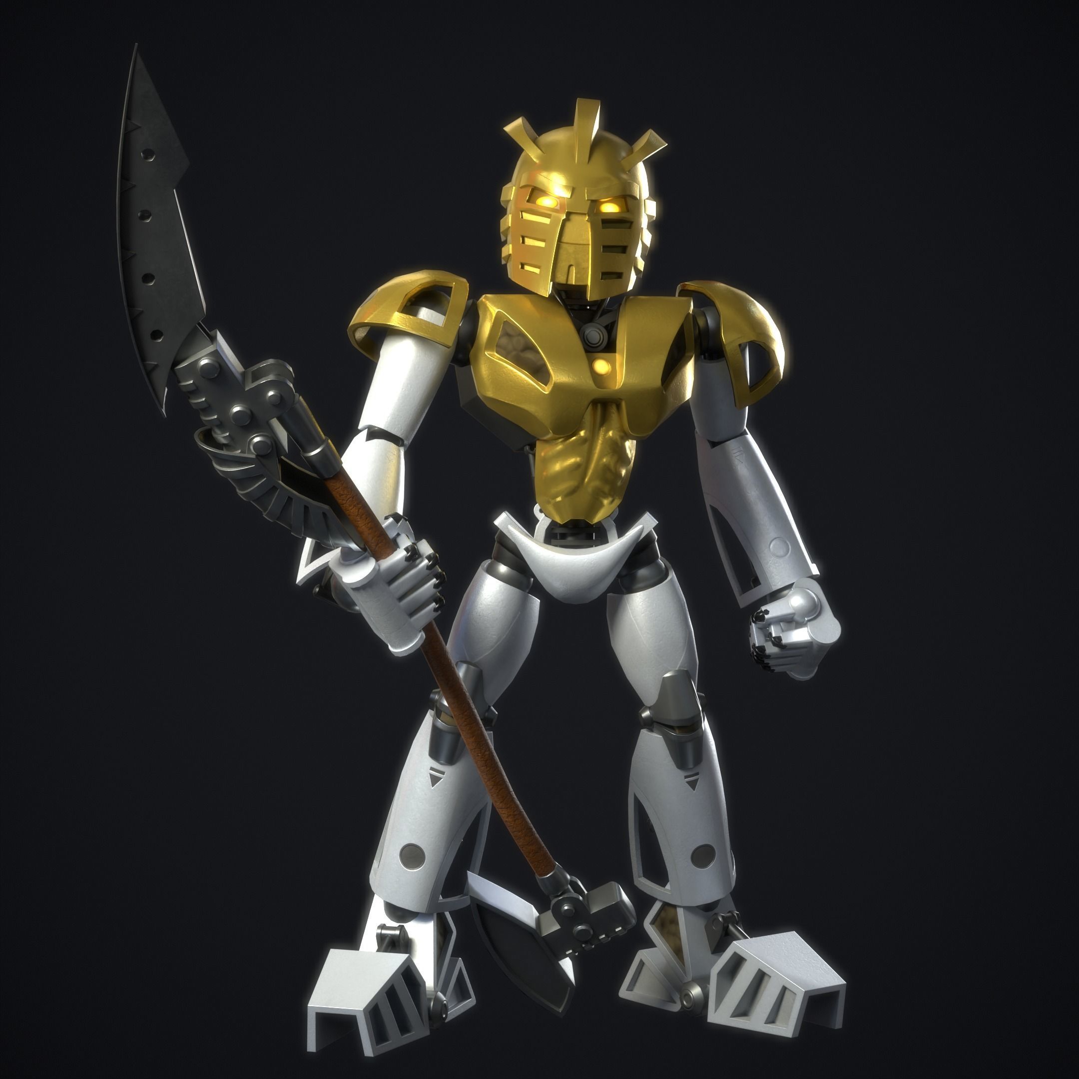 Takanuva Free low-poly 3D model_2
