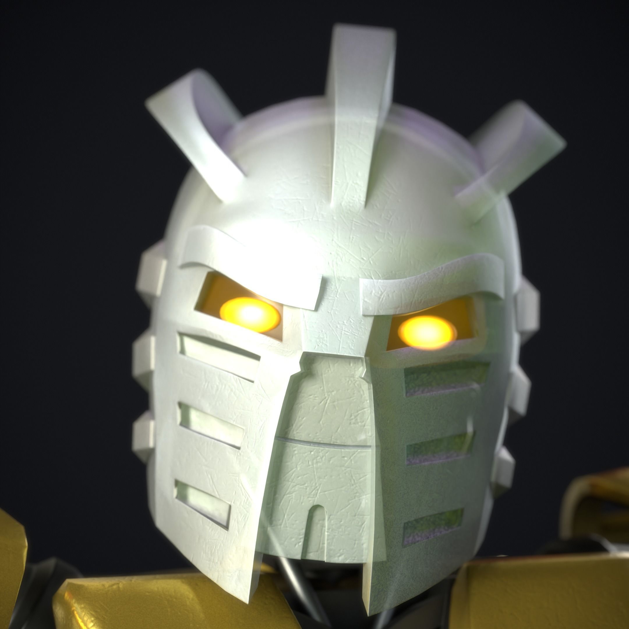 Takanuva Free low-poly 3D model_5