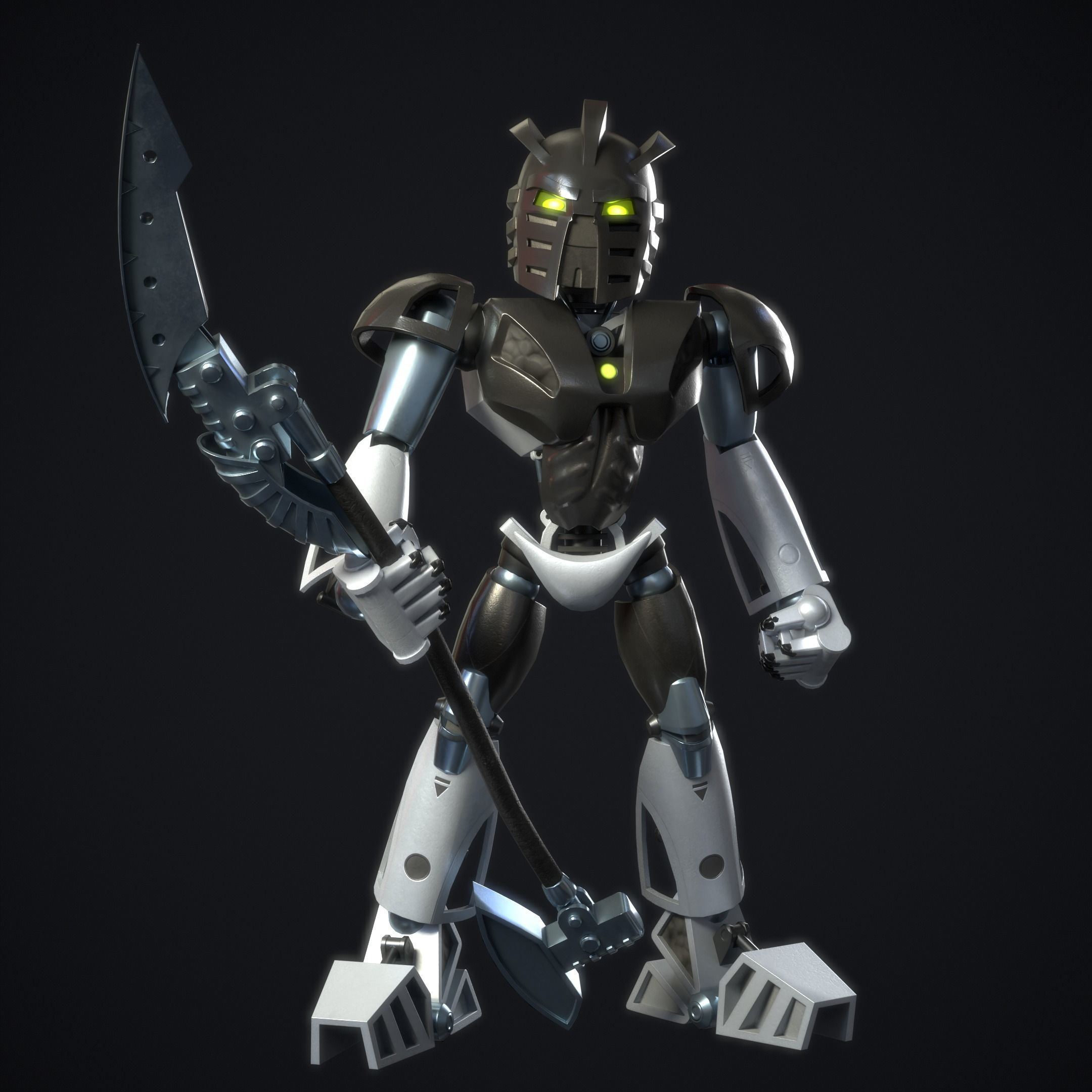 Takanuva Free low-poly 3D model_4