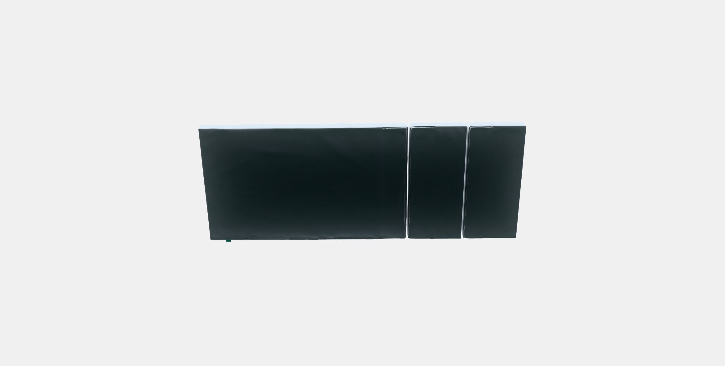 PLUTTEN Foam mattress for bed frame Low-poly 3D model_7