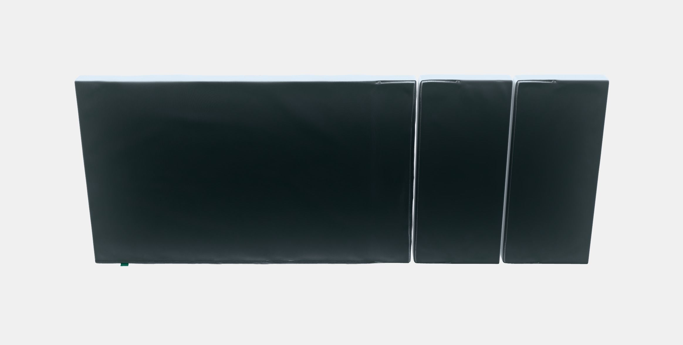 PLUTTEN Foam mattress for bed frame Low-poly 3D model_10