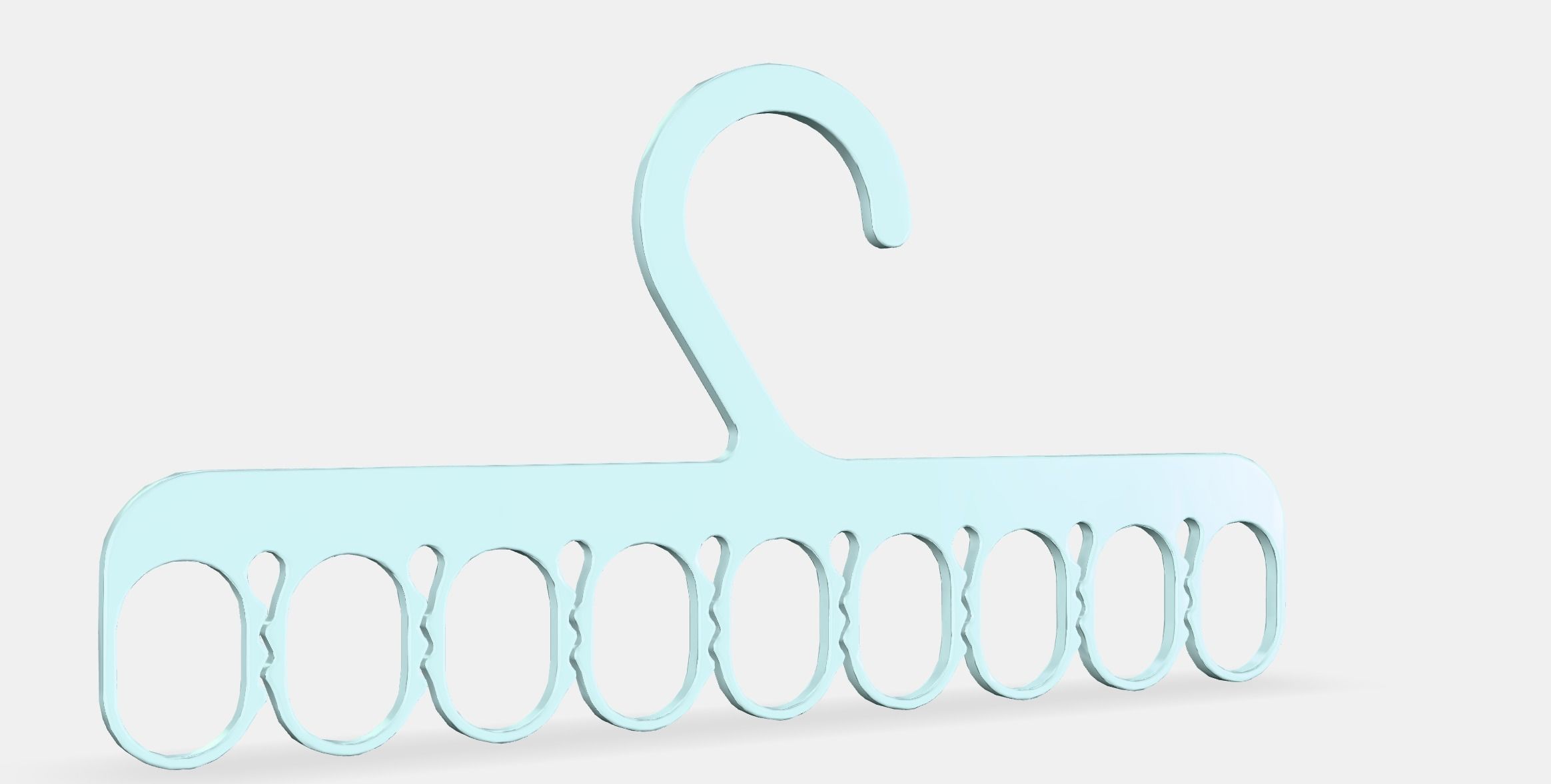 SLIBB hanger with 8 eyelets 1 3D model_2
