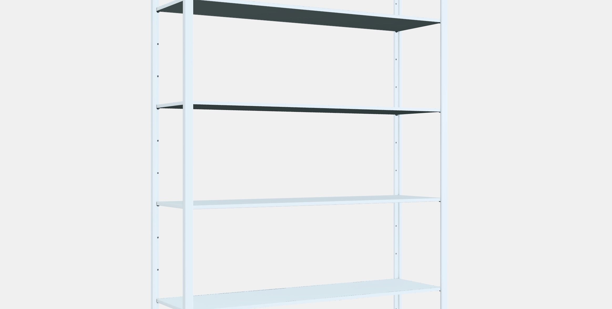 FJALKINGE Regal Low-poly 3D model_3