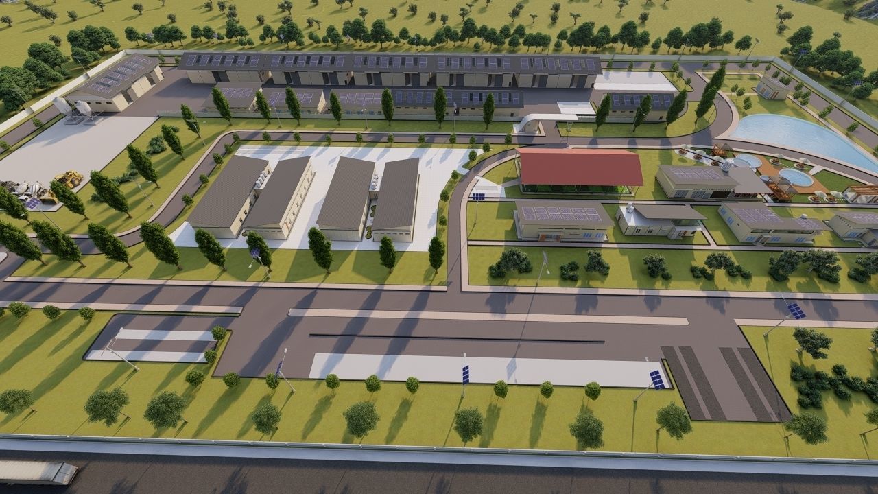 Industrial Factory-Factory building 3D model_16