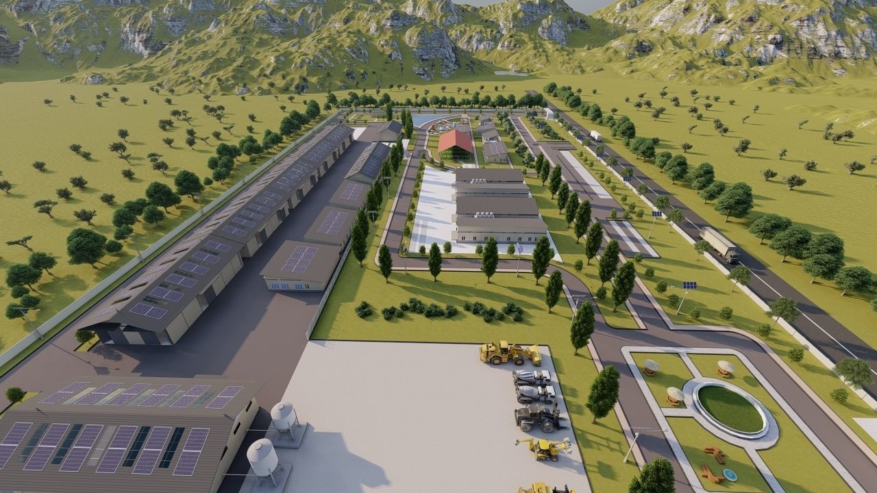 Industrial Factory-Factory building 3D model_18