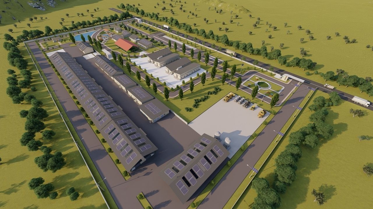 Industrial Factory-Factory building 3D model_9