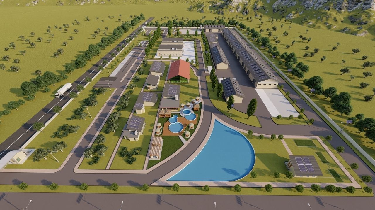 Industrial Factory-Factory building 3D model_5