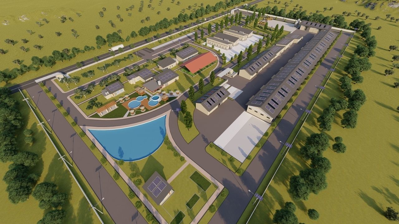 Industrial Factory-Factory building 3D model_4