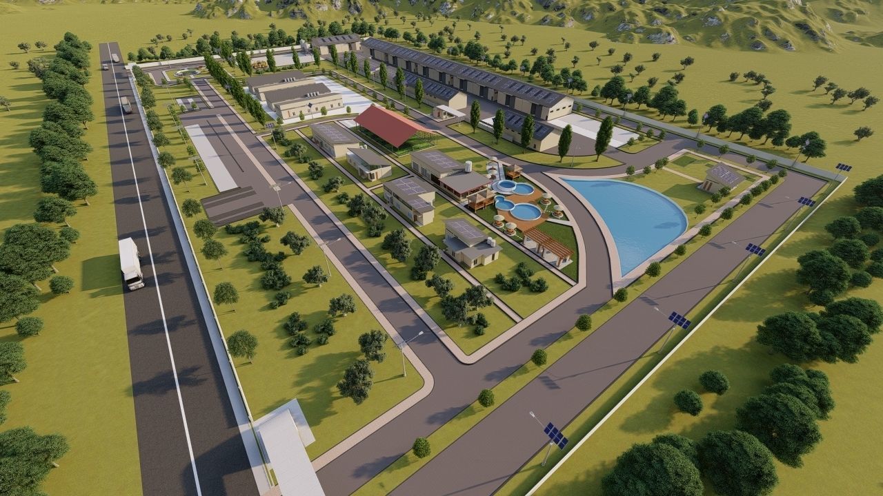 Industrial Factory-Factory building 3D model_6