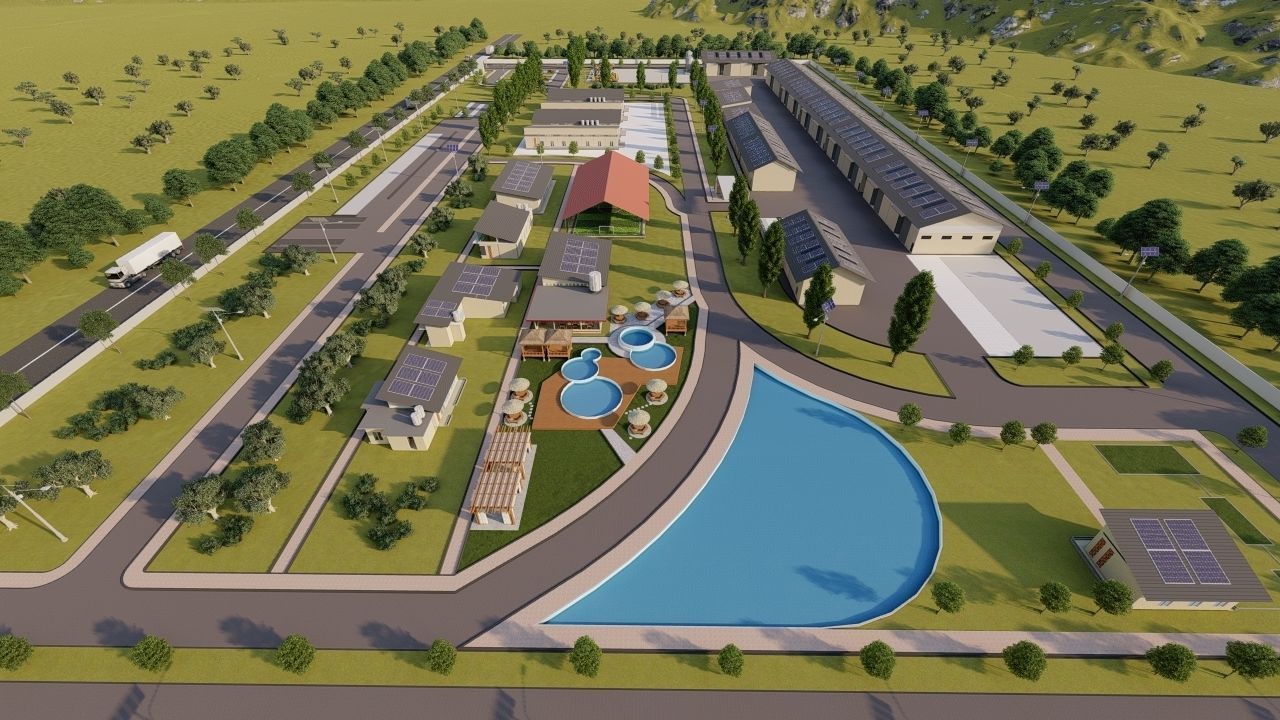 Industrial Factory-Factory building 3D model_14