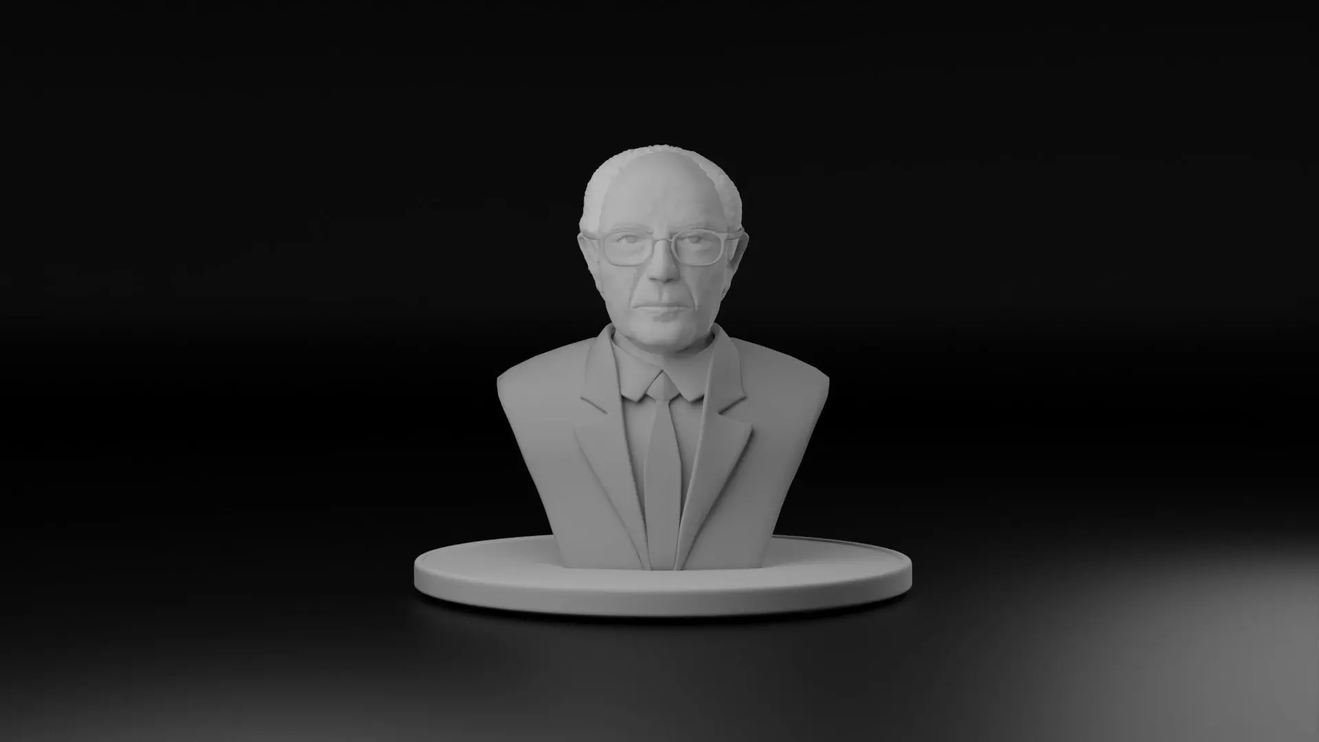 Bernie Sanders 3D model