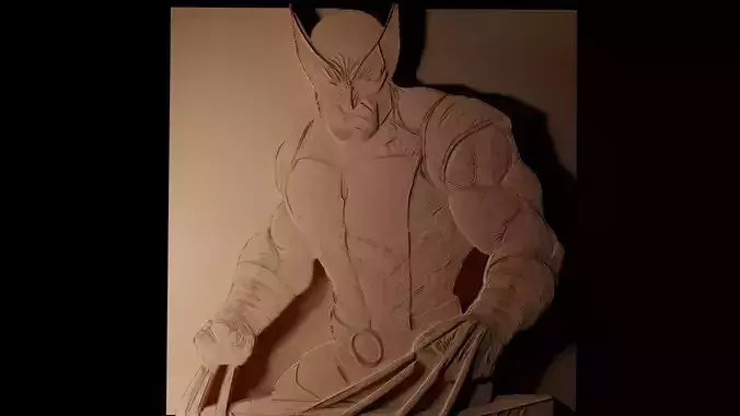 Wolverine CNC 3d Print High Relief Sand Casting