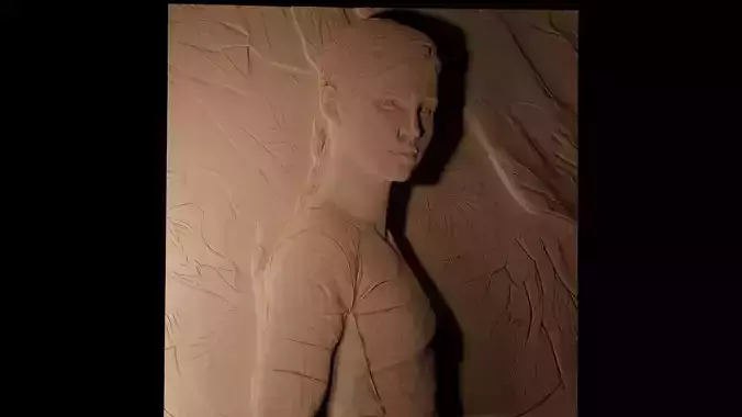 Tris Prior Divergent CNC 3d Print High Relief Sand Casting