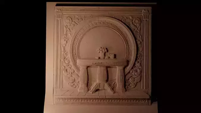 table CNC 3d Print High Relief Sand Casting