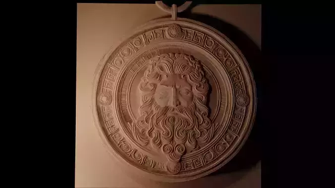 pendant CNC 3d Print High Relief Sand Casting