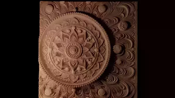 jewelry CNC 3d Print High Relief Sand Casting