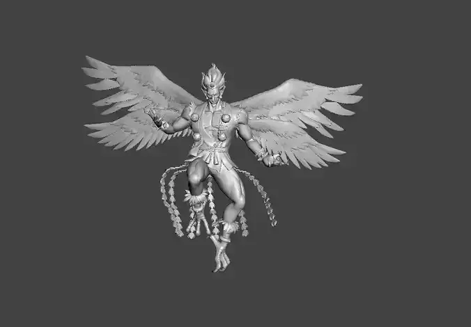 Sky King One punch man 3D Model