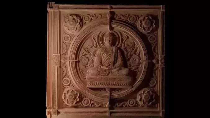 box CNC 3d Print High Relief Sand Casting 3D print model