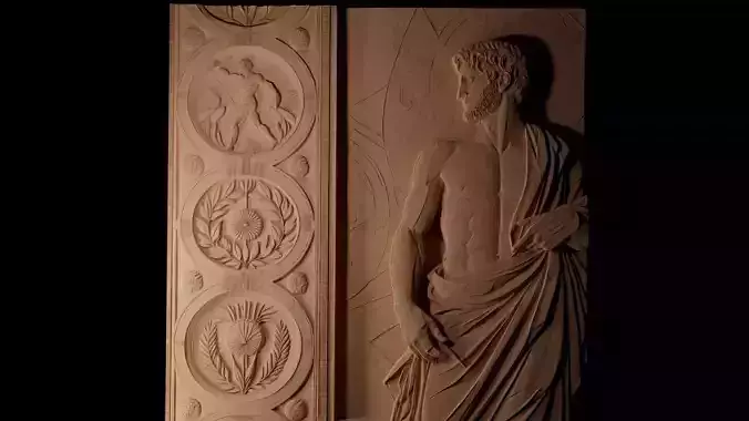 body CNC 3d Print High Relief Sand Casting