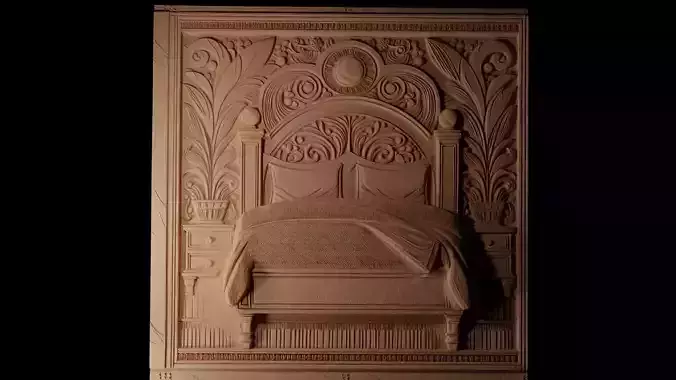 bed CNC 3d Print High Relief Sand Casting