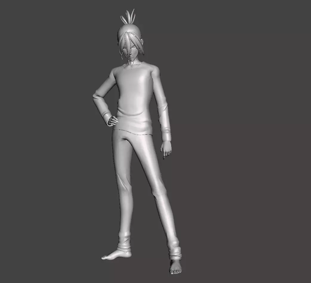 Prisoner Sonic 3D Model 3D print model_0