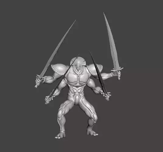 Subterranean King Dreamworld 3D Model