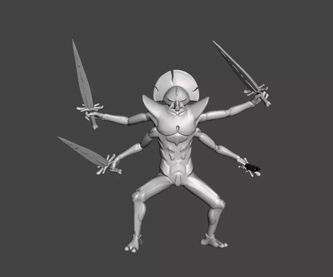 Subterranean King 3D Model 3D print model_0