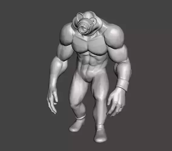 Subterranean People 3D Model
