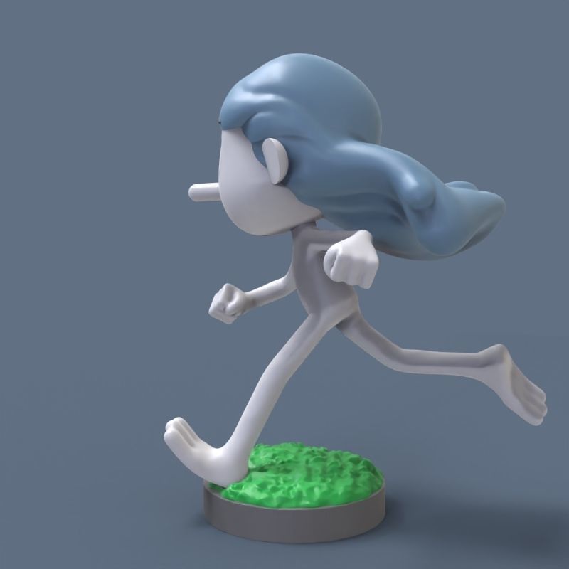 Troll Hilda 3D print model_64