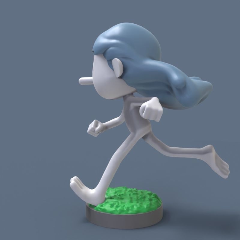 Troll Hilda 3D print model_63