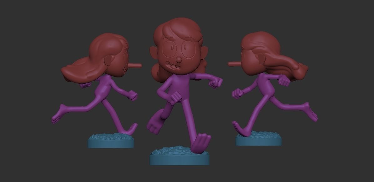 Troll Hilda 3D print model_1