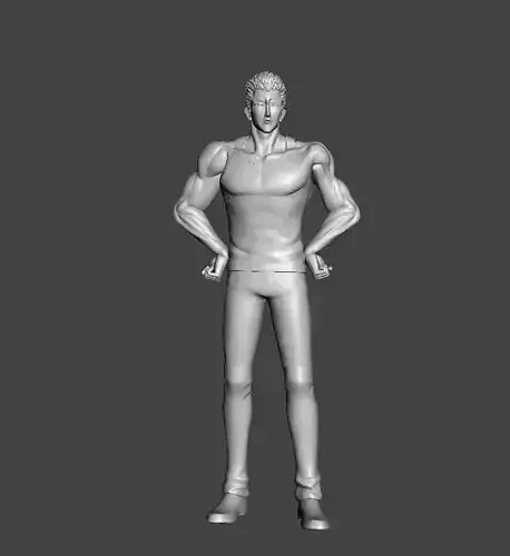 Tanktop Tiger 3D Model