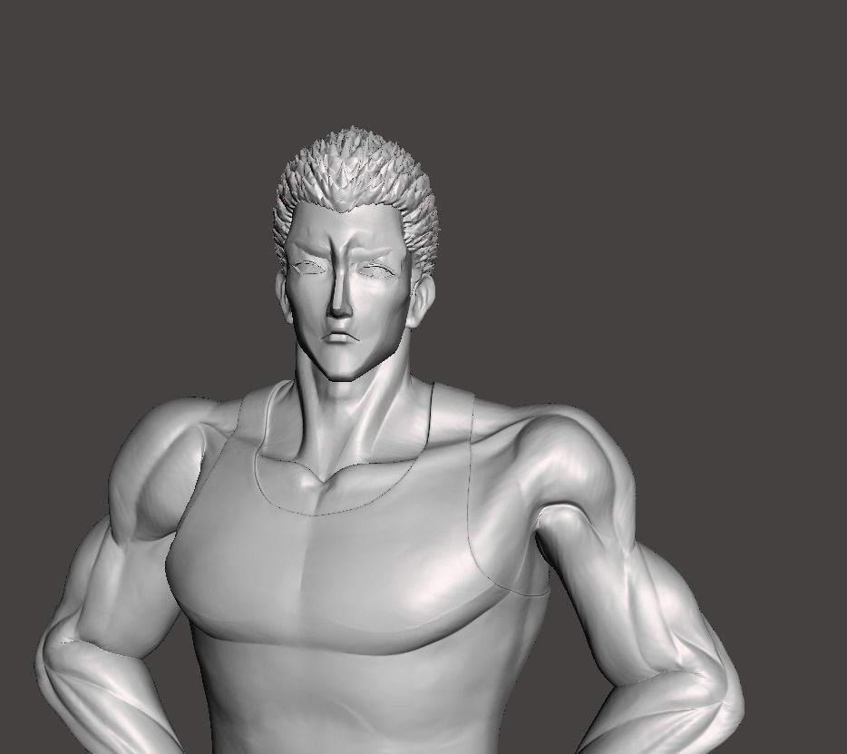 Tanktop Tiger 3D Model 3D print model_1