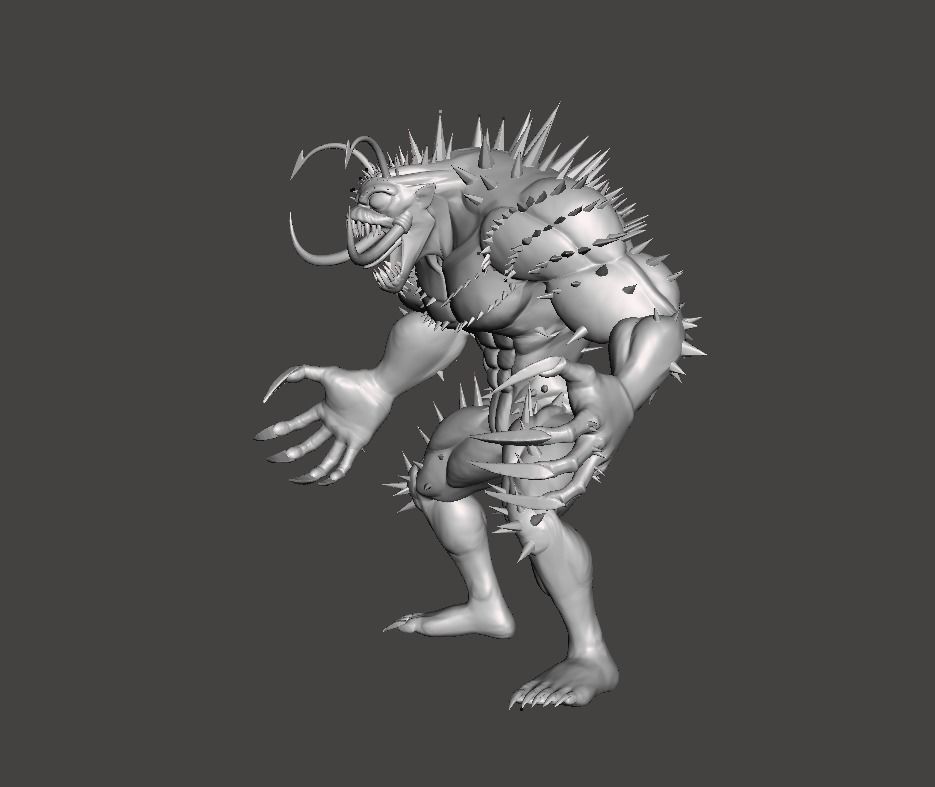 Vaccine Man Transformation One punch man 3D Model 3D print model_1