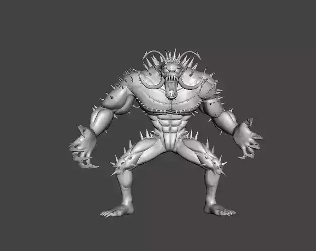 Vaccine Man Transformation One punch man 3D Model 3D print model