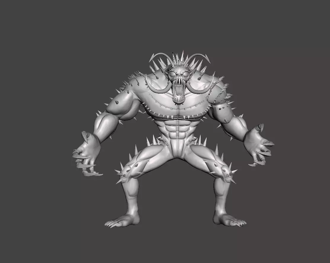 Vaccine Man Transformation One punch man 3D Model 3D print model_0