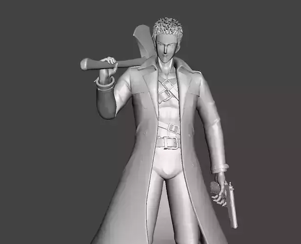 Zombieman One punch man 3D Model