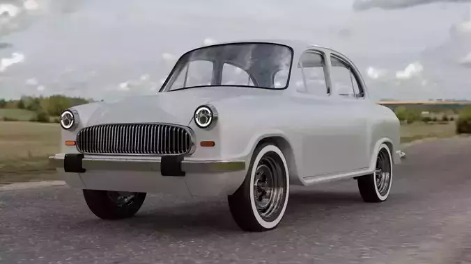 Hindustan Motors Ambassador Remastered
