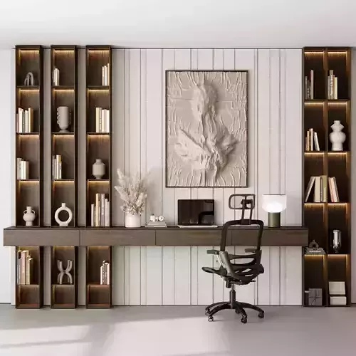 Boss Desk - Office Furniture - workplace 38 3D model