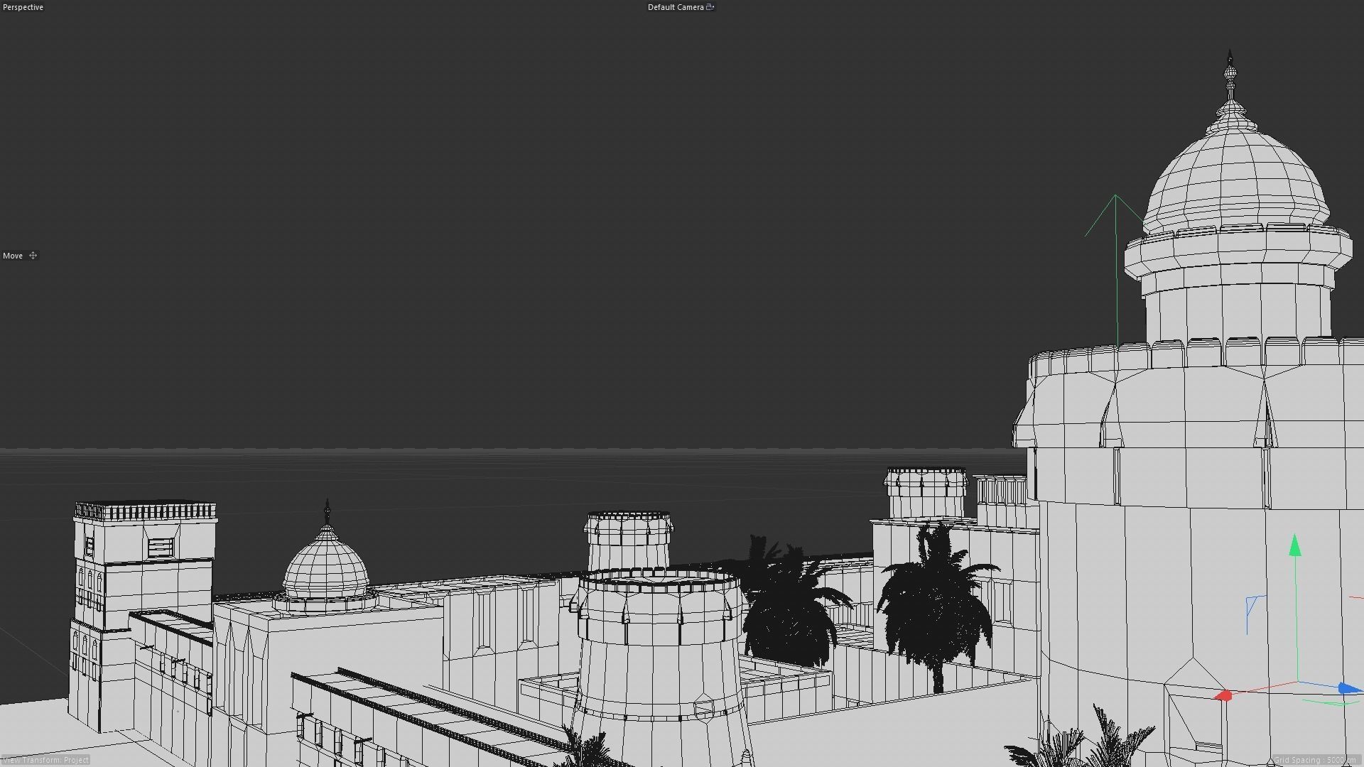 Qasr Al Hosn Fort Abu Dhabi- Historic 3D Model Low-poly 3D model_11