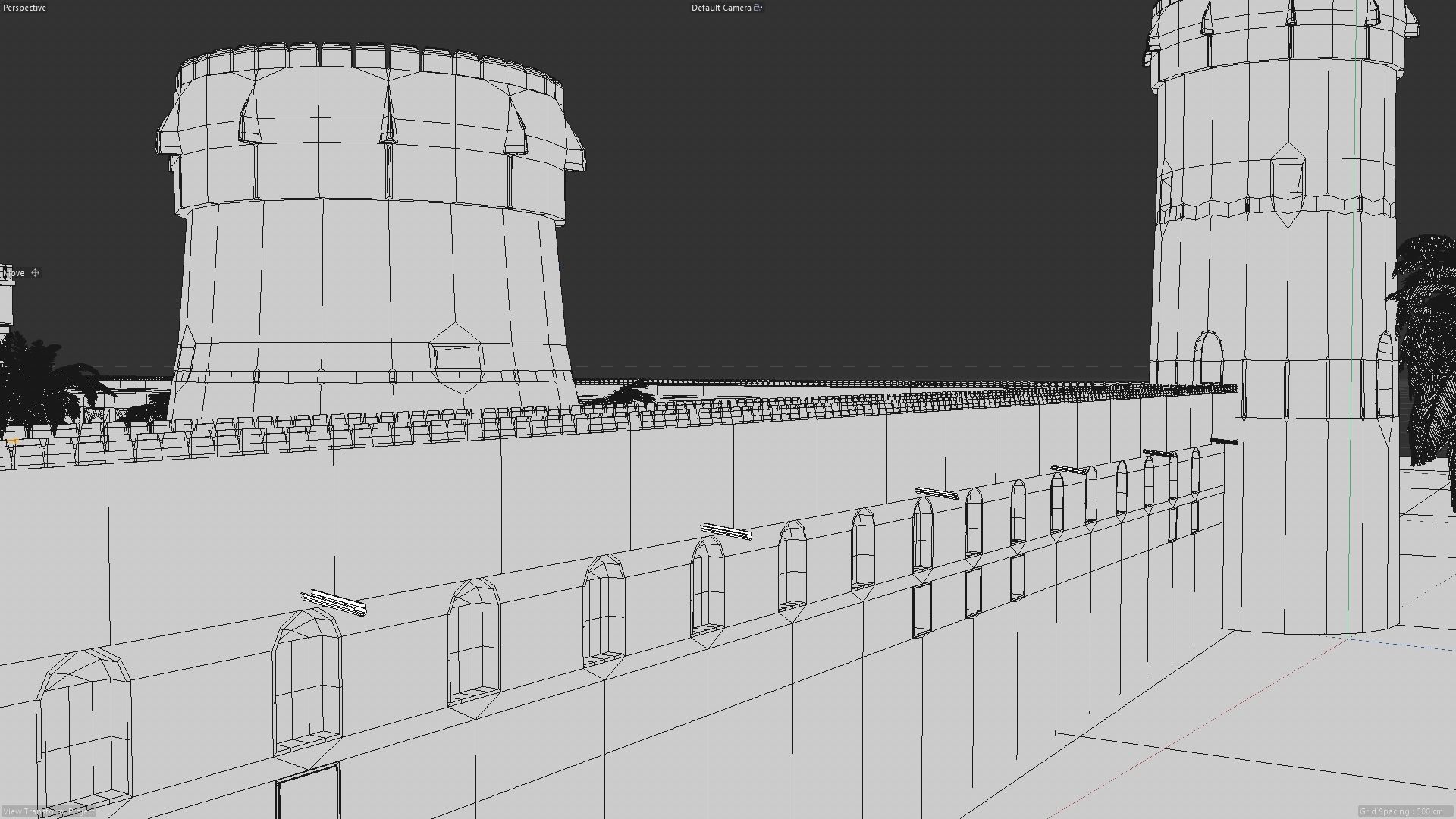 Qasr Al Hosn Fort Abu Dhabi- Historic 3D Model Low-poly 3D model_10