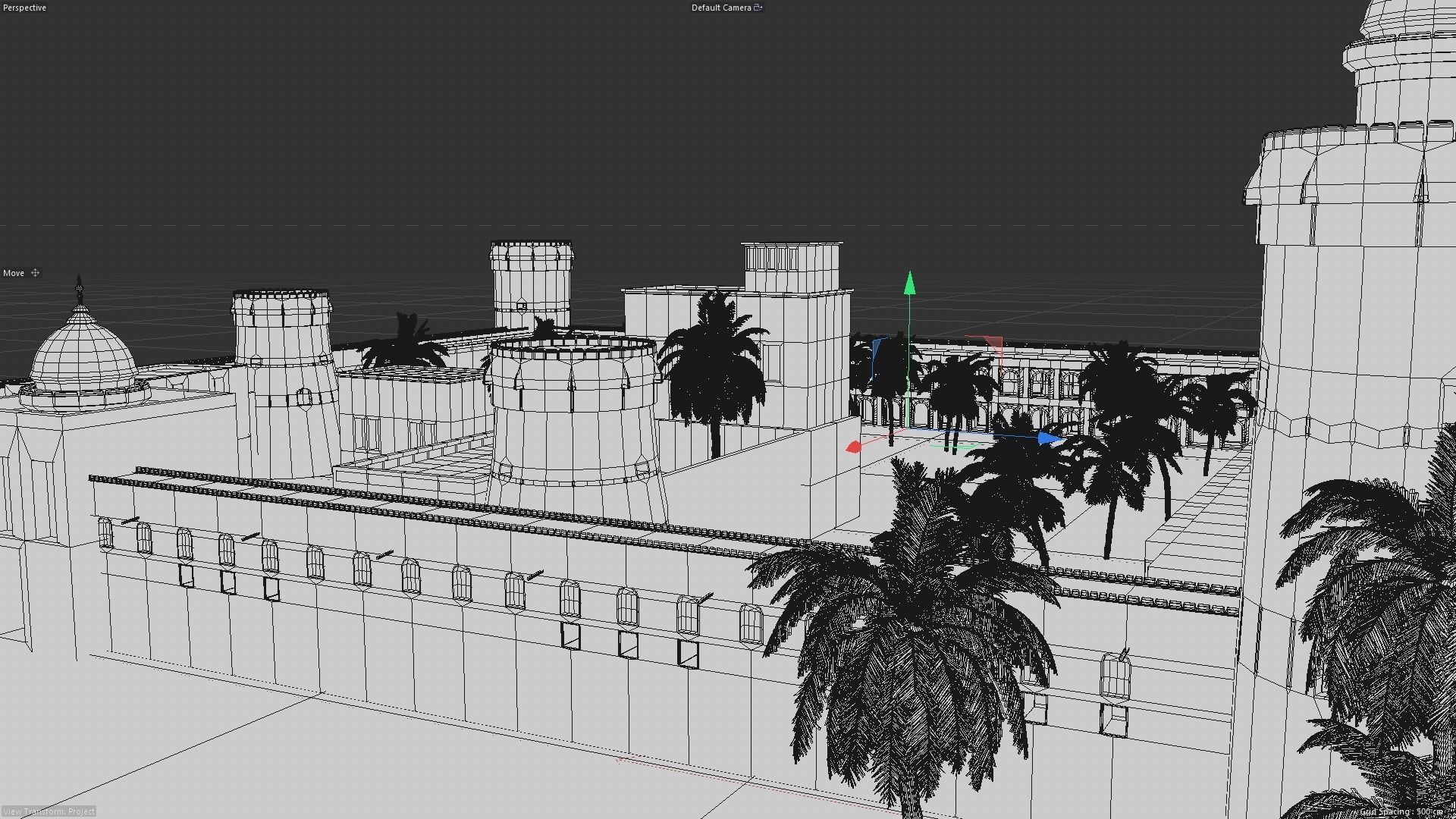 Qasr Al Hosn Fort Abu Dhabi- Historic 3D Model Low-poly 3D model_2