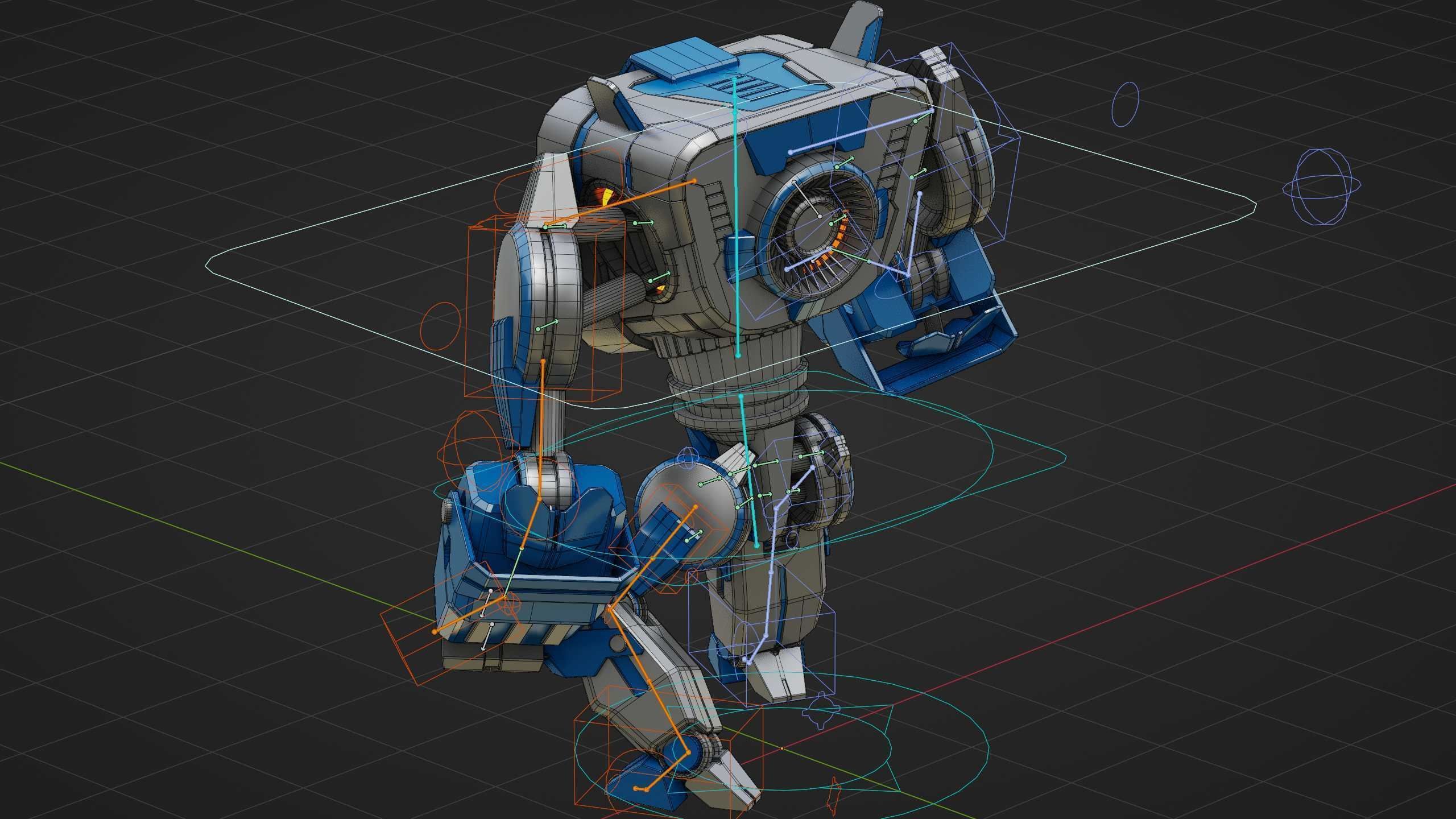 DROID PYROUS  Rigged for Unreal Engine - Unity - MIXAMO 3D model_38