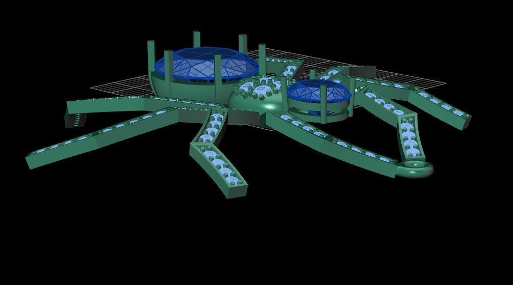 Spider pendant 15 3D print model_7