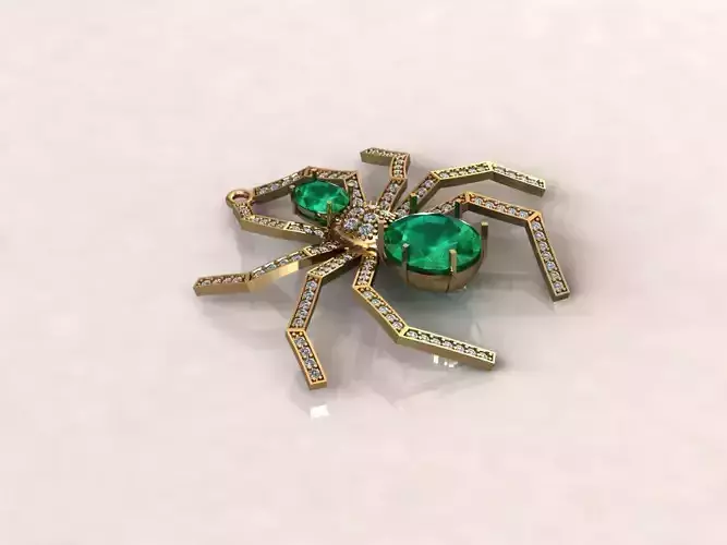 Spider pendant 15